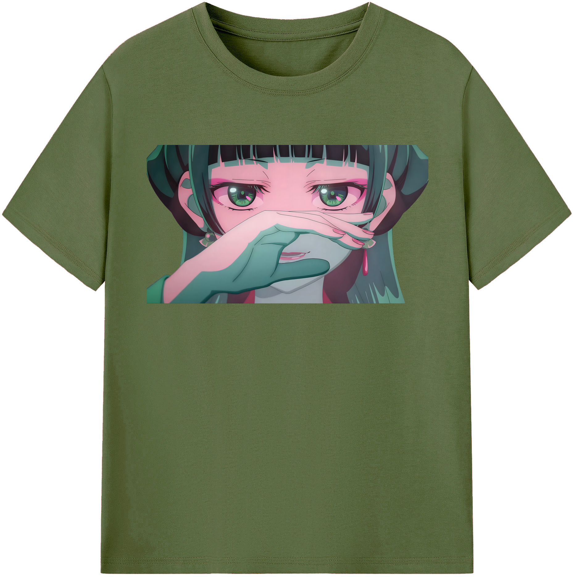 （画像用） 薬屋のひとりごと The Apothecary Diaries 綿100％半袖Tシャツ（フロントプリント）